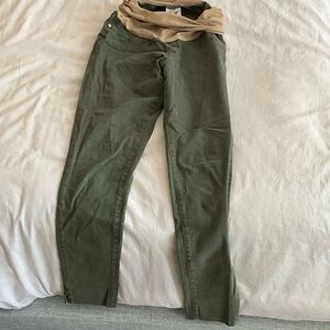 Olive Green Women's Jeans